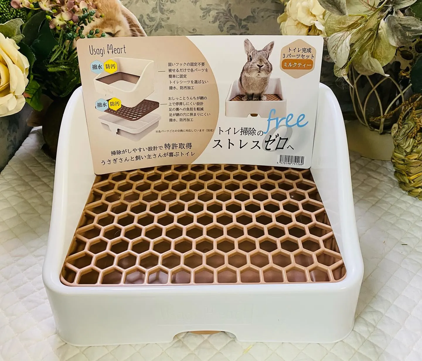 ☆うさぎのトイレ☆