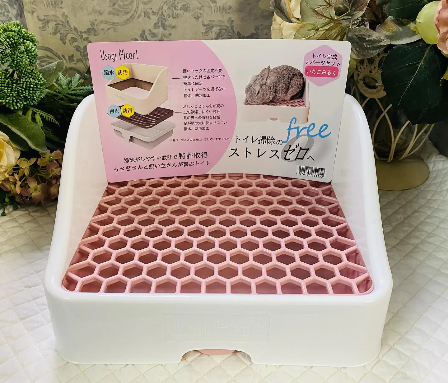 ☆うさぎのトイレ☆